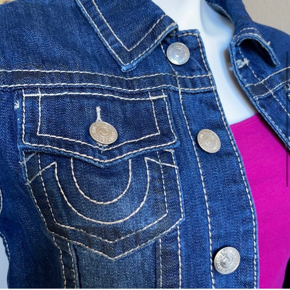 Authentic True Religion denim jacket - Picture 2 of 9
